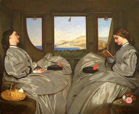 Augustus Leopold Egg, The Travelling Companion, 1862, Birmingham Museums and Art Gallery. Image: Birmingham Museums Trust, Presented by Feeney Charitable Trust, 1956